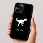 כיסוי בעיצוב אישי עם השם שלך לדגם - Apple iPhone 16 Pro בעיצוב דינוזאור