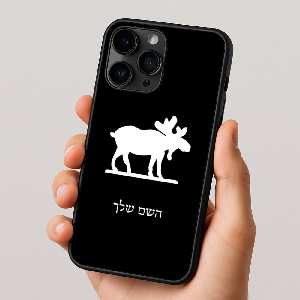 כיסוי בעיצוב אישי עם השם שלך לדגם - Apple iPhone 16 Pro בעיצוב דישון