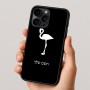 כיסוי בעיצוב אישי עם השם שלך לדגם - Apple iPhone 16 Pro בעיצוב אנפה