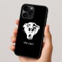 כיסוי בעיצוב אישי עם השם שלך לדגם - Apple iPhone 16 Pro בעיצוב פני פנטרה