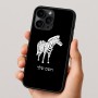 כיסוי בעיצוב אישי עם השם שלך לדגם - Apple iPhone 16 Pro בעיצוב זברה