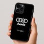 כיסוי בעיצוב אישי עם השם שלך לדגם - Apple iPhone 16 Pro בעיצוב אאודי