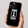 כיסוי בעיצוב אישי עם השם שלך לדגם - Apple iPhone 16 Pro בעיצוב שחמט