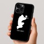 כיסוי בעיצוב אישי עם השם שלך לדגם - Apple iPhone 16 Pro בעיצוב שחקן כאב כדור
