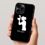 כיסוי בעיצוב אישי עם השם שלך לדגם - Apple iPhone 16 Pro בעיצוב צלמת - אישה