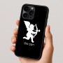 כיסוי בעיצוב אישי עם השם שלך לדגם - Apple iPhone 16 Pro בעיצוב קופידון