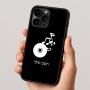 כיסוי בעיצוב אישי עם השם שלך לדגם - Apple iPhone 16 Pro בעיצוב תקליטור - אזור מוזיקה