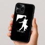 כיסוי בעיצוב אישי עם השם שלך לדגם - Apple iPhone 16 Pro בעיצוב אישה רוקדת עם גבר
