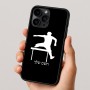 כיסוי בעיצוב אישי עם השם שלך לדגם - Apple iPhone 16 Pro בעיצוב קפיצת משוכות