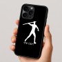 כיסוי בעיצוב אישי עם השם שלך לדגם - Apple iPhone 16 Pro בעיצוב זורק כידון