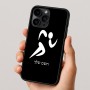 כיסוי בעיצוב אישי עם השם שלך לדגם - Apple iPhone 16 Pro בעיצוב רצים אולימפיים