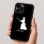 כיסוי בעיצוב אישי עם השם שלך לדגם - Apple iPhone 16 Pro בעיצוב סמוראי