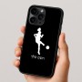 כיסוי בעיצוב אישי עם השם שלך לדגם - Apple iPhone 16 Pro בעיצוב שחקנית כדורגל - אישה