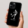 כיסוי בעיצוב אישי עם השם שלך לדגם - Apple iPhone 16 Pro בעיצוב שחקן כדורגל