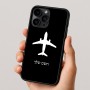כיסוי בעיצוב אישי עם השם שלך לדגם - Apple iPhone 16 Pro בעיצוב טייס - טייס
