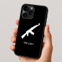 כיסוי בעיצוב אישי עם השם שלך לדגם - Apple iPhone 16 Pro בעיצוב אק 47