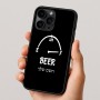 כיסוי בעיצוב אישי עם השם שלך לדגם - Apple iPhone 16 Pro בעיצוב מיכל של בירה