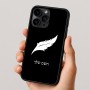 כיסוי בעיצוב אישי עם השם שלך לדגם - Apple iPhone 16 Pro בעיצוב נוצת נוצה