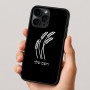 כיסוי בעיצוב אישי עם השם שלך לדגם - Apple iPhone 16 Pro בעיצוב חיטה גלית זהב