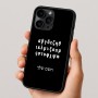 כיסוי בעיצוב אישי עם השם שלך לדגם - Apple iPhone 16 Pro בעיצוב האלפבית היווני