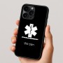 כיסוי בעיצוב אישי עם השם שלך לדגם - Apple iPhone 16 Pro בעיצוב חובש
