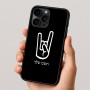 כיסוי בעיצוב אישי עם השם שלך לדגם - Apple iPhone 16 Pro בעיצוב יד סלע