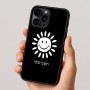כיסוי בעיצוב אישי עם השם שלך לדגם - Apple iPhone 16 Pro בעיצוב שמש