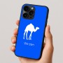 כיסוי בעיצוב אישי עם השם שלך לדגם - Apple iPhone 16 Pro בעיצוב גמל