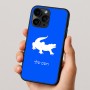 כיסוי בעיצוב אישי עם השם שלך לדגם - Apple iPhone 16 Pro בעיצוב תנין