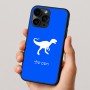כיסוי בעיצוב אישי עם השם שלך לדגם - Apple iPhone 16 Pro בעיצוב דינוזאור