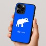 כיסוי בעיצוב אישי עם השם שלך לדגם - Apple iPhone 16 Pro בעיצוב פיל