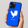 כיסוי בעיצוב אישי עם השם שלך לדגם - Apple iPhone 16 Pro בעיצוב תרנגול