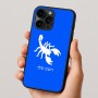 כיסוי בעיצוב אישי עם השם שלך לדגם - Apple iPhone 16 Pro בעיצוב עקרב