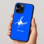 כיסוי בעיצוב אישי עם השם שלך לדגם - Apple iPhone 16 Pro בעיצוב עכביש