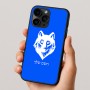 כיסוי בעיצוב אישי עם השם שלך לדגם - Apple iPhone 16 Pro בעיצוב זאב