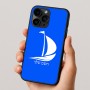 כיסוי בעיצוב אישי עם השם שלך לדגם - Apple iPhone 16 Pro בעיצוב סירה
