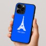 כיסוי בעיצוב אישי עם השם שלך לדגם - Apple iPhone 16 Pro בעיצוב מגדל אייפל