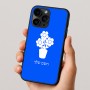 כיסוי בעיצוב אישי עם השם שלך לדגם - Apple iPhone 16 Pro בעיצוב פרח