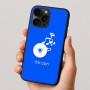 כיסוי בעיצוב אישי עם השם שלך לדגם - Apple iPhone 16 Pro בעיצוב תקליטור - אזור מוזיקה