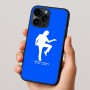כיסוי בעיצוב אישי עם השם שלך לדגם - Apple iPhone 16 Pro בעיצוב רקדן