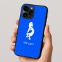 כיסוי בעיצוב אישי עם השם שלך לדגם - Apple iPhone 16 Pro בעיצוב קוקופלי
