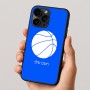 כיסוי בעיצוב אישי עם השם שלך לדגם - Apple iPhone 16 Pro בעיצוב כדורסל