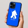 כיסוי בעיצוב אישי עם השם שלך לדגם - Apple iPhone 16 Pro בעיצוב הוקי שוערים