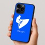 כיסוי בעיצוב אישי עם השם שלך לדגם - Apple iPhone 16 Pro בעיצוב אופנוע ים