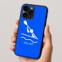 כיסוי בעיצוב אישי עם השם שלך לדגם - Apple iPhone 16 Pro בעיצוב קיאק אולימפי