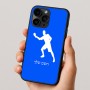 כיסוי בעיצוב אישי עם השם שלך לדגם - Apple iPhone 16 Pro בעיצוב שחקן פינג פונג