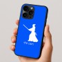 כיסוי בעיצוב אישי עם השם שלך לדגם - Apple iPhone 16 Pro בעיצוב סמוראי