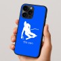 כיסוי בעיצוב אישי עם השם שלך לדגם - Apple iPhone 16 Pro בעיצוב סקי
