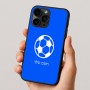 כיסוי בעיצוב אישי עם השם שלך לדגם - Apple iPhone 16 Pro בעיצוב כדורגל כדור כדורגל