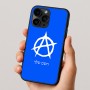 כיסוי בעיצוב אישי עם השם שלך לדגם - Apple iPhone 16 Pro בעיצוב אנרכיה